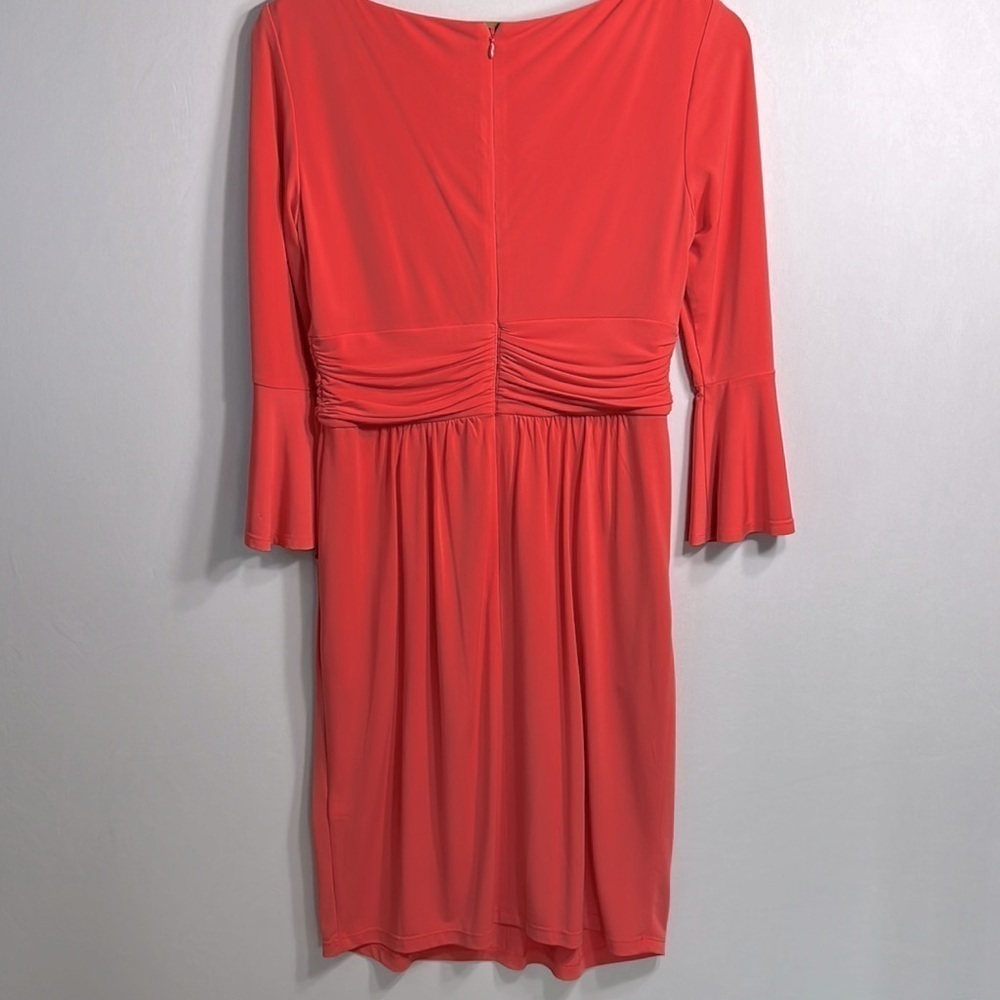 Eliza J Cocktail Dress with 3/4 Bell Sleeve size 6 - Picture 7 of 8